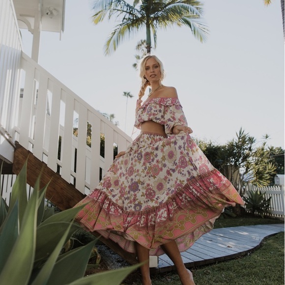 Spell Buttercup Maxi Skirt - Picture 3 of 15